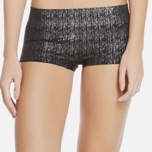 NEW w/ tags “Booty Short Printed” SMALL Black